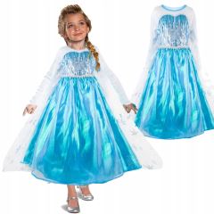 Dětský kostým ELSA s flitry 110-116 M (523688)