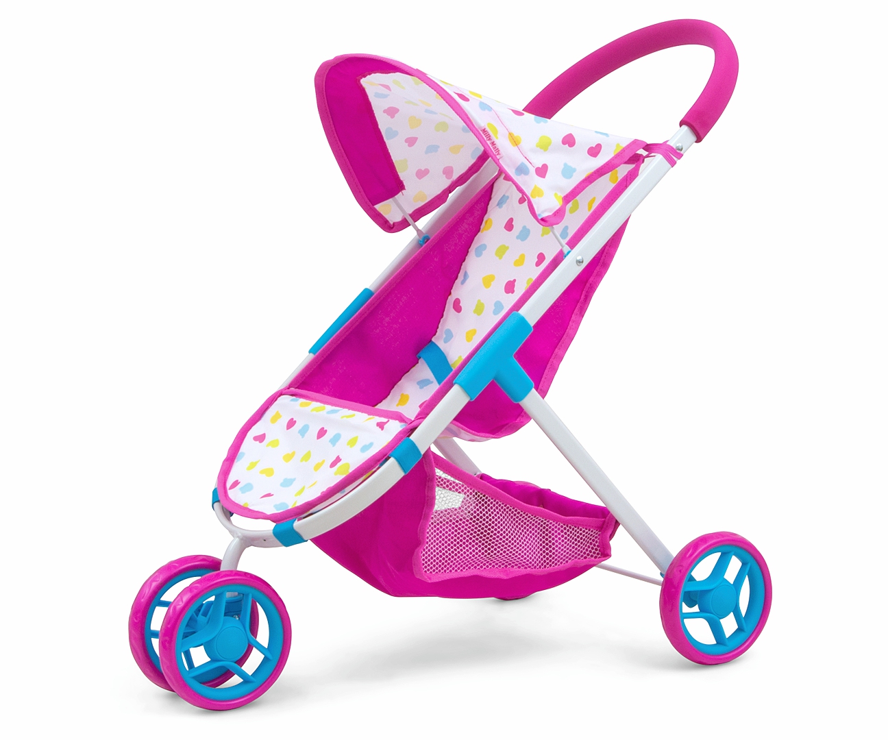 Kočárek pro panenky Susie – sportovní kočárek pro panenku, růžový