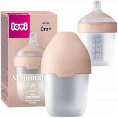 LOVI Mammafeel láhev 150 ml 0m+ – antikoliková se savičkou - 1ks (1)