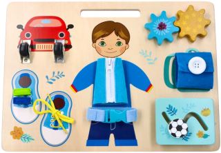 Montesori vzdělávací závěsná, naučná tabule - Adámek, Adam Toys (1)