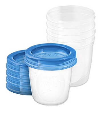 VIA pohárky s víčky Avent - 180 ml