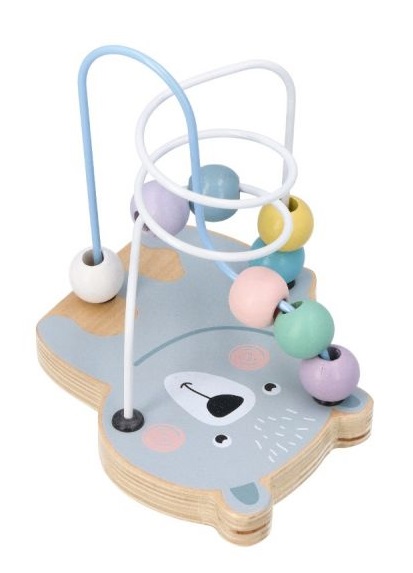 Edukační labyrint Medvídek - modrý, Adam Toys