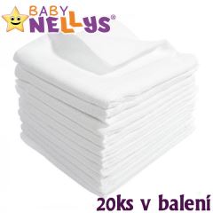 Kvalitní bavlněné pleny TETRA BASIC 60x80cm, 20ks v bal. + 2 ks zdarma