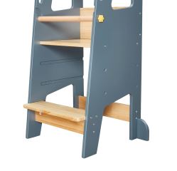 2Kids Toys Rostoucí učící věž šedá (2)
