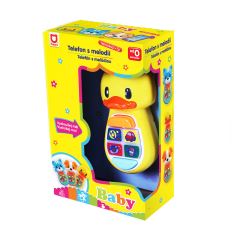 Telefon pro nejmenší se zvukem a světlem kačena (450722)