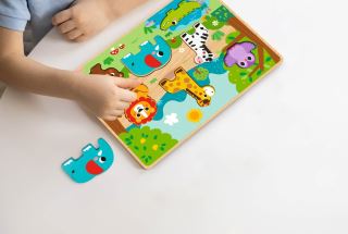 Vkládací puzzle Zvířátka, 8 dílů (2)