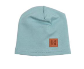 Rostoucí teplákový overal pro miminko, čepice, botky, 3D, Nature - ledová máta, šedá (5)