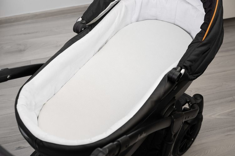 Kokosová matrace do kočárku 75 x 35 cm H3 prodyšná pratelný potah