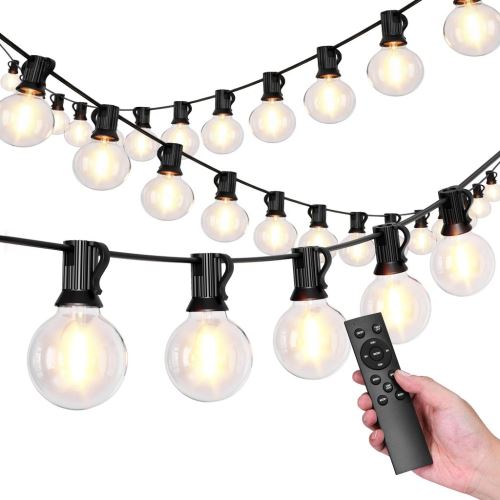 Zahradní LED světelný řetěz, girlanda 15 m, 25x LED, 9 režimů, 9 W