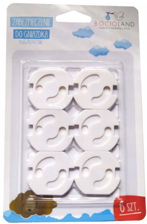 Ochrana zásuvek, 6 ks v balení