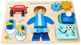 Montesori vzdělávací závěsná, naučná tabule - Adámek, Adam Toys (5)