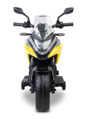 Elektrická motorka Honda NC750X pro děti – LED, USB, 3-8 let, žlutá, černá (3)