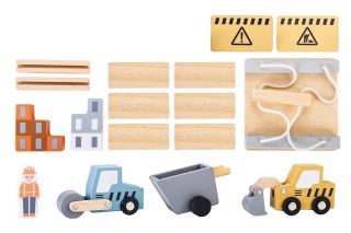 2Kids Toys Dřevěný jeřáb s příslušenstvím (4)