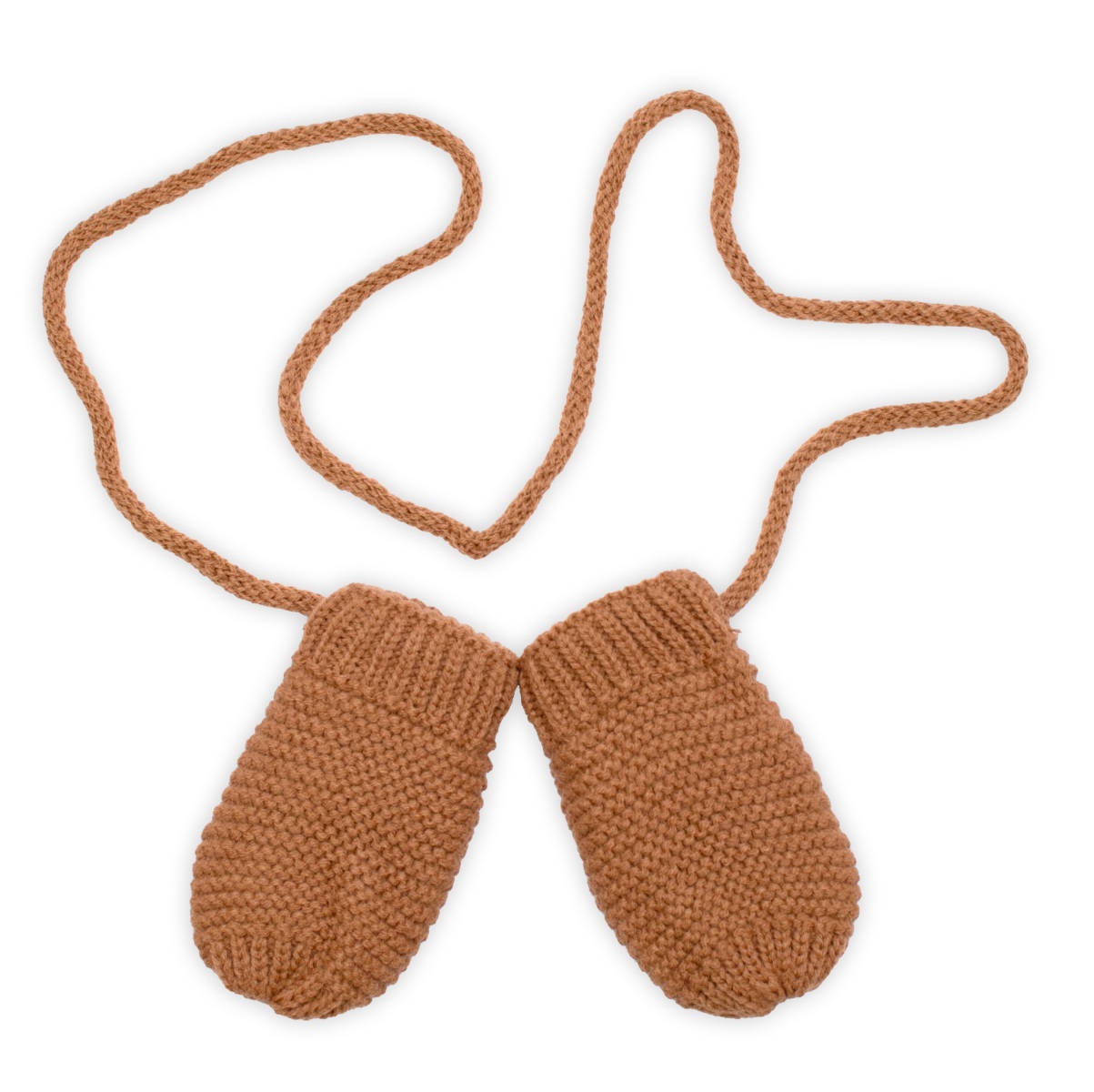 Dětská sada, zimní čepice s šálou + rukavičky 3D, Teddy Bear - hnědá