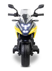 Elektrická motorka Honda NC750X pro děti – LED, USB, 3-8 let, žlutá, černá (4)