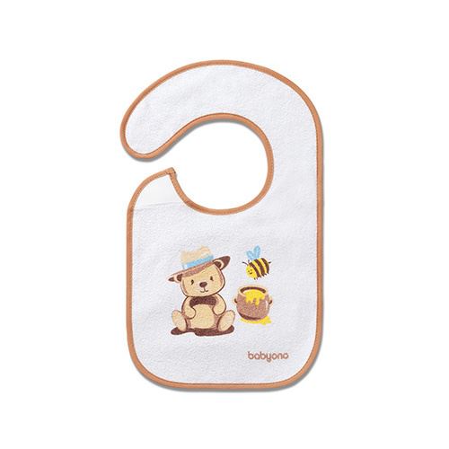 Froté bryndáček s podšívkou, nepromovaký, béžový, BabyOno