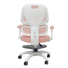 Ergonomická dětská otočná židle k psacímu stolu, růžová (5)