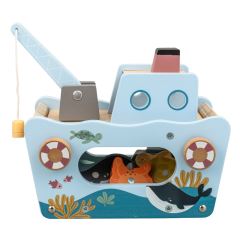 2Kids Toys Magnetická hračka Rybářská loď (4)