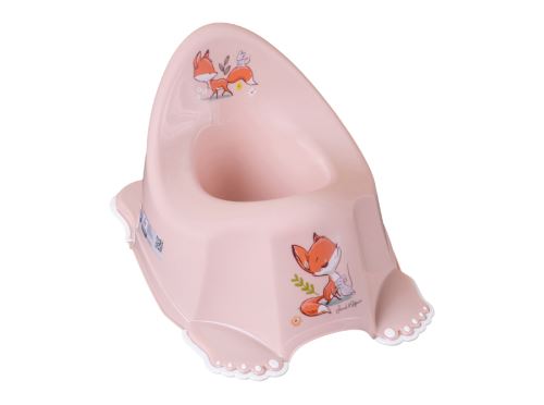 Dětský nočník Tega Baby s melodií – ergonomický, protiskluzový, hudební, růžový