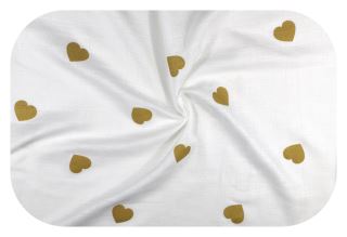 Tetra pleny 3ks DELUX - Gold Love  70 x 80 cm, bílé (1)