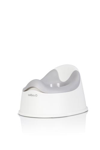 Dětský nočník, ergonomický Solo cool – šedý, bílý