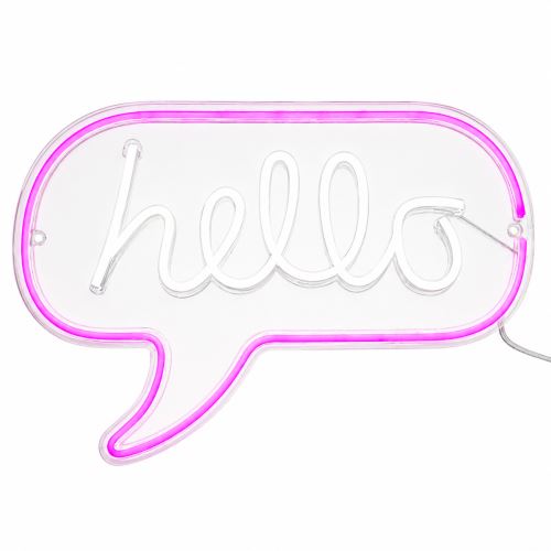 2Kids Toys LED NEON LIGHT lampička hello (1)