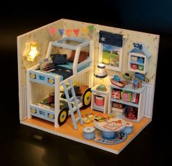 2Kids Toys miniatura domečku Charlesův pokoj (3)