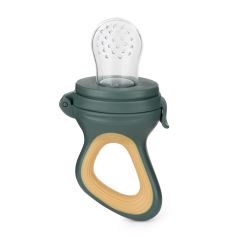 Kousátko s dávkovačem na ovoce pro miminka, 6m+, zelené