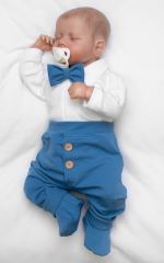 4D sada pro chlapečky Baby Elegán - modrý (5)