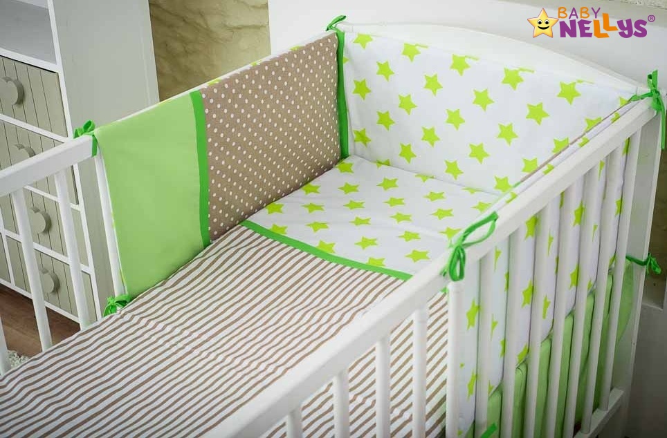 Baby Nellys Mantinel s povlečením Stars be Love č. 3