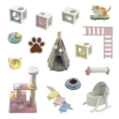 2Kids Toys miniatura domečku Domov kočičky Mňau (3)