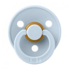 Kaučukový dudlík BIBS, 0-6 m, sv. modrá (2)