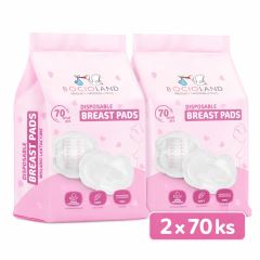 Vložky do podprsenky, ultratenké, 2x70 ks