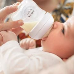 Kojenecká láhev Natural Avent, Response, 125 ml, transparentní (2)