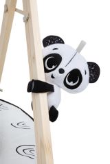 Hrací deka s hrazdičkou Tiny Love Décor – černobílá, dřevěný stojan (3)