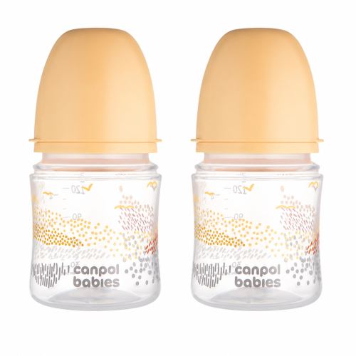 Canpol Babies Antikoliková lahvička EasyStart Mountains 120 ml 0m+ – 2 ks (3)