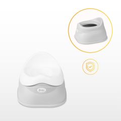 Dětský nočník Bibi s vyjímatelnou vložkou – ergonomický, protiskluzový - šedý (9)