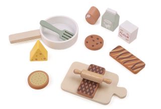 2Kids Toys Dřevěné chodítko Kuchyňka (1)