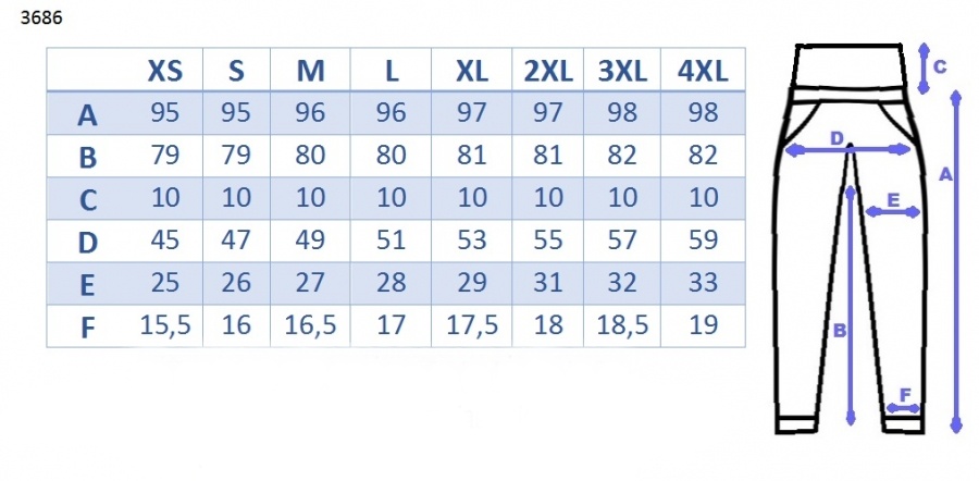 Be MaaMaa Těhotenské kalhoty s mini těhotenským pásem - černé, vel. L