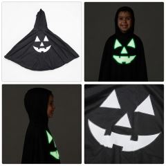 Dětský karnevalový převlek Black Halloween Scary Pumpkin (3)