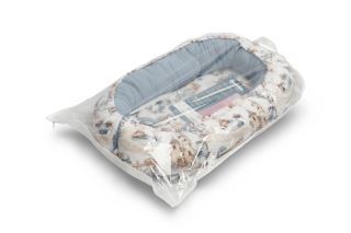 Hnízdečko, kokon pro miminko mušelín, Dráček jeans (570206)
