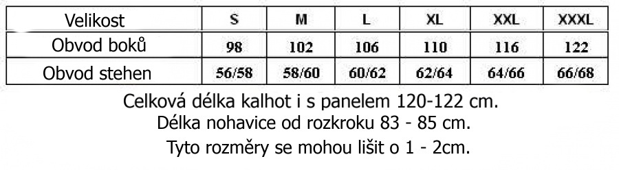Be MaaMaa Bavlněné, těhotenské kalhoty s regulovatelným pásem - bílé, vel. XXL