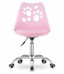Designová kancelářská židle Bella - růžová (1)