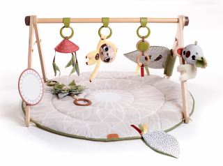 Hrací podložka s dřevěnou hrazdou Boho Chic Tiny Love Hrací podložka s dřevěnou hrazdou Boho Chic Tiny Love