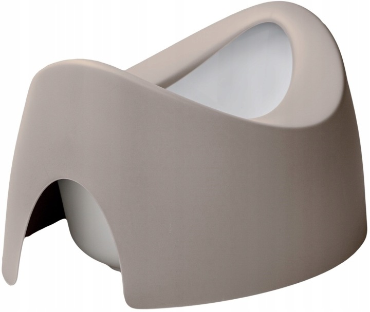 Oboustranný, ergonomický nočník Teggi, len, béžová