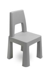 Sada dětského nábytku TOYZ MONTI 1+2, šedá/bílá (573599)