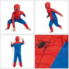 Dětský kostým Spiderman se svaly 110-122 M (2)