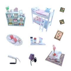 2Kids Toys miniatura domečku Cherylin pokoj (5)
