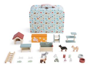 2Kids Toys Domeček pro mazlíčky v kufříku (1)