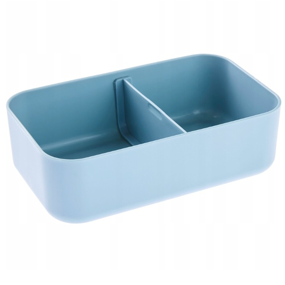 2x Svačinkový box Luna - 0,9 l, modrý